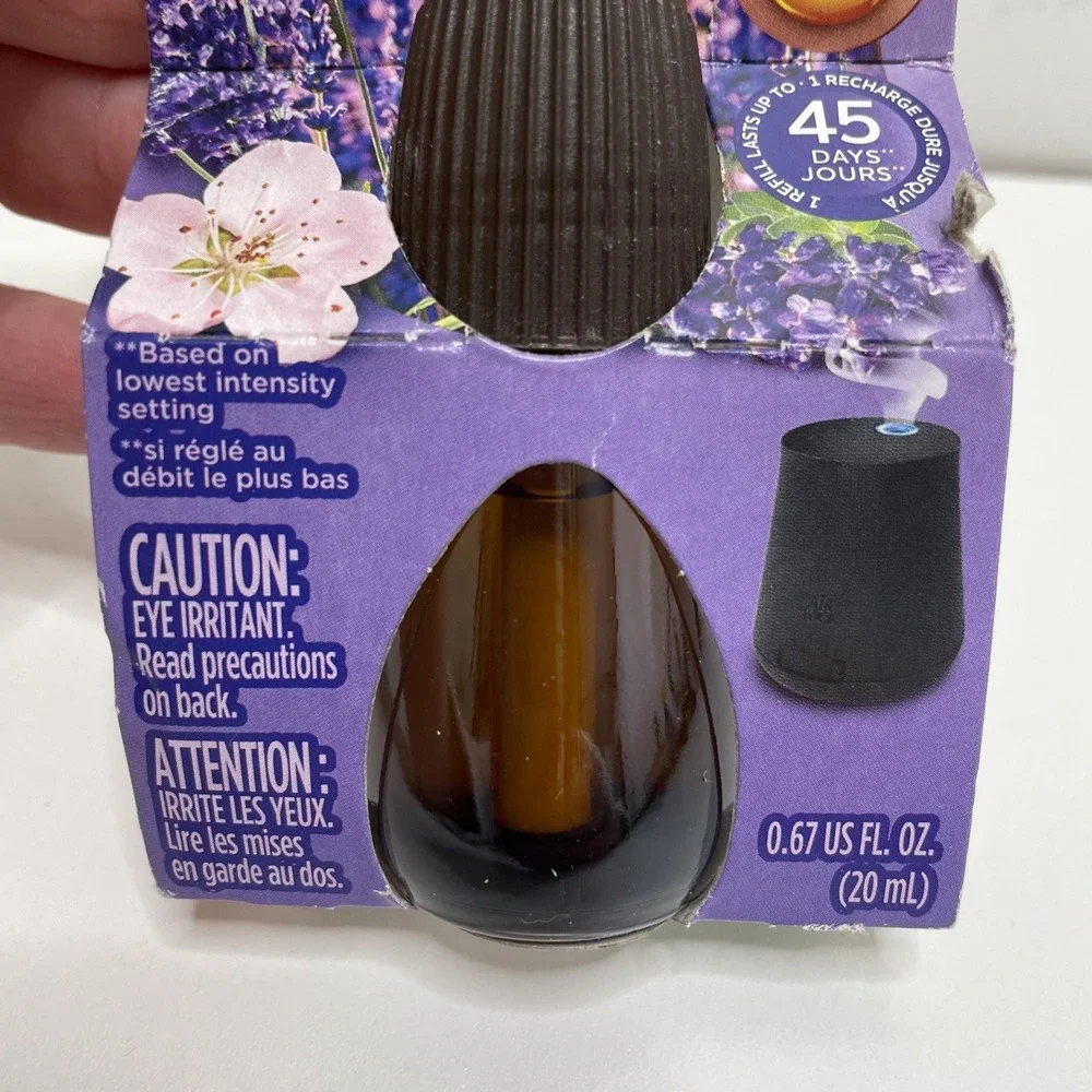 Air Wick Essential Mist Fragrance Mist Lavender And Almond Blossom‎ 0.67oz NEW